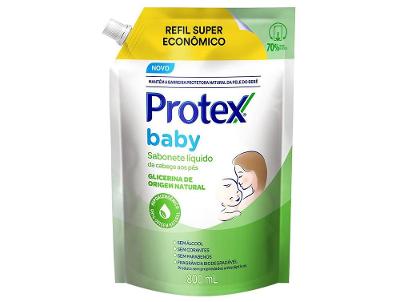 Sabonete Líquido para o Corpo Protex Baby Glicerina Natural Suave 800ml