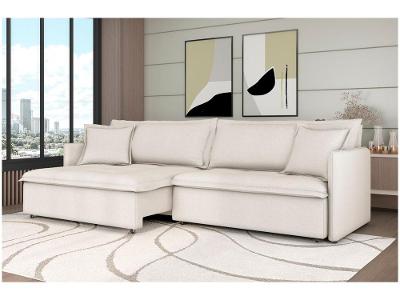 Sofá 3 Lugares Retrátil Reclinável Bouclé Mediterrâneo Treviso Flexforma Estofados