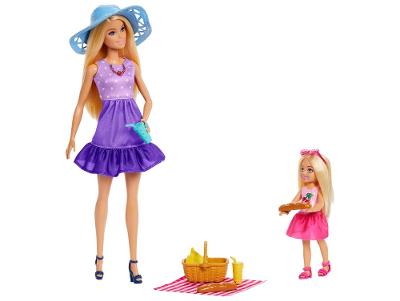 Boneca Barbie Família e Amigos Malibu e Chelsea