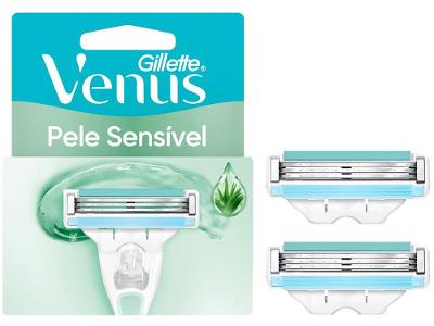 Carga para Aparelho de Depilação Gillette Venus Pele Sensível 2 Unidades