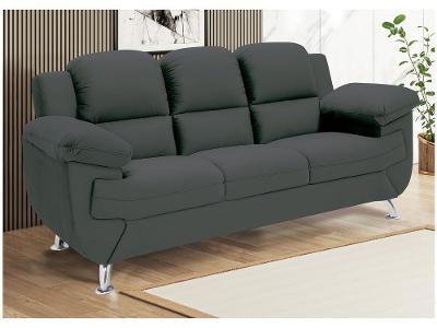 Sofá 3 Lugares Suede Spazium Linoforte