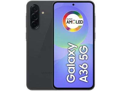 Smartphone Samsung Galaxy A36 256GB 5G 6GB RAM Preto 6,7" Câm. Tripla + Selfie 12MP