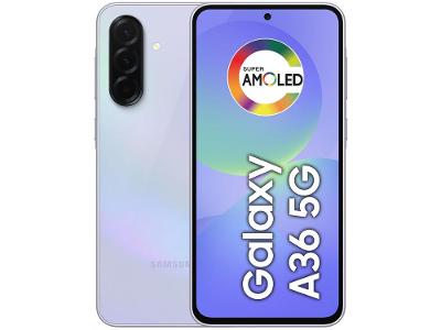 Smartphone Samsung Galaxy A36 256GB 5G 6GB RAM Violeta 6,7" Câm. Tripla + Selfie 12MP