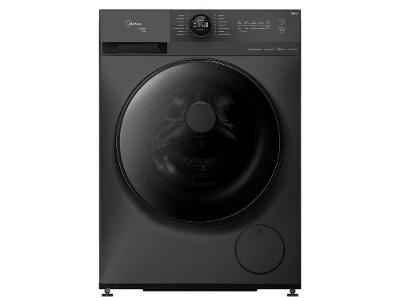 Lavadora de Roupas Midea Slim 13kg HealthGuard Smart Inverter Água Fria e Quente Titanium MF200W130WB/GK-01