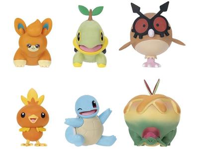 Boneco Pokemon Pack de Batalha 6 Unidades 