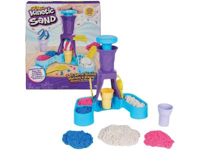 Massinha de Areia Estação de Sorvete Kinetic Sand