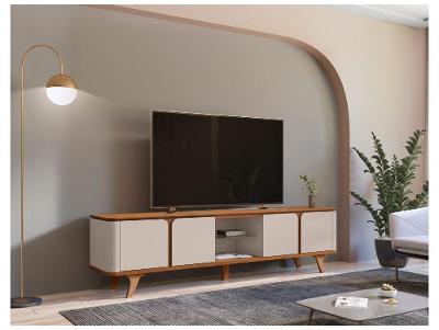 Rack para TV até 60" 4 Portas Casa D Roma