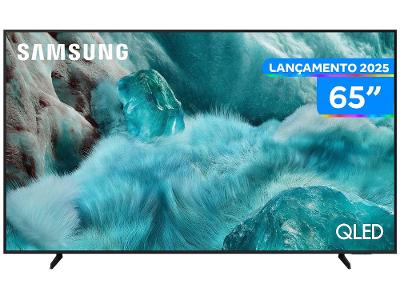 Smart TV 65" Samsung 4K QLED QN65Q7FAAGXZD Tizen Q4 AI 3 HDMI