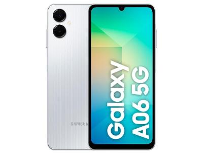 Smartphone Samsung Galaxy A06 5G 128GB 4GB RAM Cinza Câm. 50MP + Selfie 8MP
