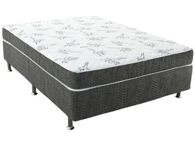 Cama Box Casal Ortobom Conjugada de Mola 43x138x188cm Physical Spring Gray