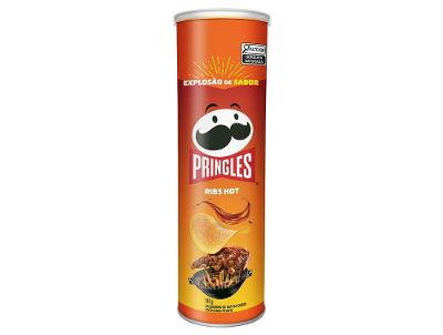 Batata Pringles Ribs Hot 141g