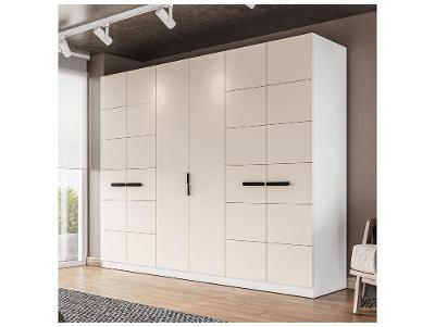Guarda-roupa Casal 4 Gavetas 6 Portas Politorno Lisboa