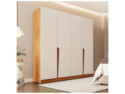 Guarda-roupa Casal 4 Gavetas 4 Portas Politorno Porto
