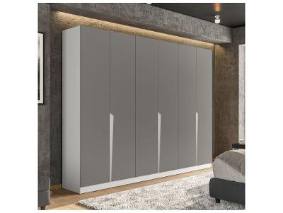 Guarda-roupa Casal 4 Gavetas 6 Portas Politorno Porto