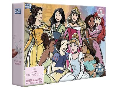 Quebra-cabeça 1000 Peças Princesas Game Office