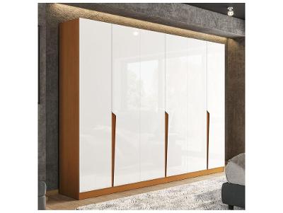 Guarda-roupa Casal 4 Gavetas 6 Portas Politorno Porto