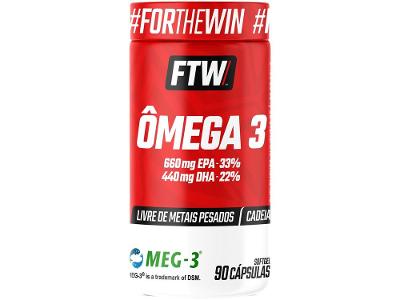 Ômega 3 FTW PA00071999 DHA e EPA 90 Cápsulas