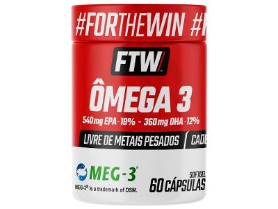 Ômega 3 FTW DHA EPA 60 Cápsulas