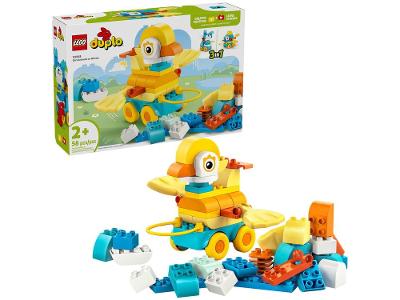 LEGO Duplo Town Animais 3 em 1: Sobre Rodas 