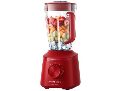 Liquidificador Philips Walita Series 3000 HR2270 5 Velocidades + Pulsar 1000W Vermelho