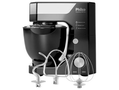 Batedeira Planetária Philco Preta 800W 12 Velocidades 5 Litros PBP90A 103401154