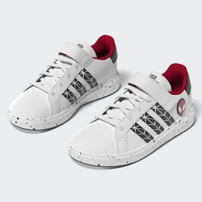 Tênis Juvenil Adidas Grand Court x Marvel Spider Man