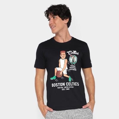 Camiseta Boston Celtics NBA New Era Building Masculina