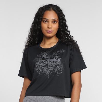 Camiseta Cropped Olympikus Splash Feminina