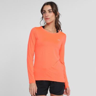 Camiseta Under Armour Hg Manga Longa Feminina
