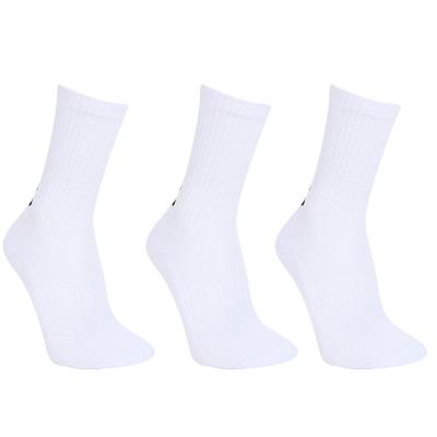 Kit Meia Under Armour Cano Longo Core Cotton Crew 3 Pares