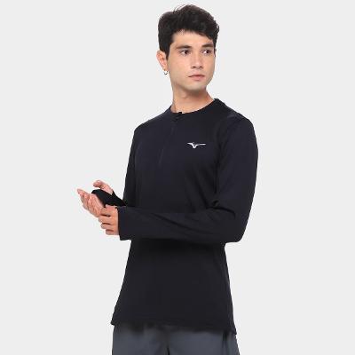 Camiseta Mizuno Térmica Manga Longa Masculina