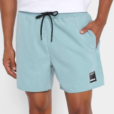Bermuda D'Água Replay Peach Touch Cós Elastico Masculina