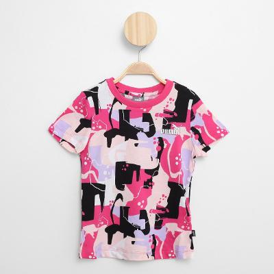 Camiseta Infantil Puma Essentials Street Art Aop Menina