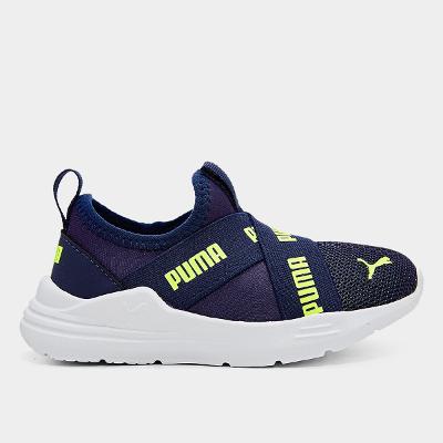 Tênis Infantil Puma Slip On Wired Run