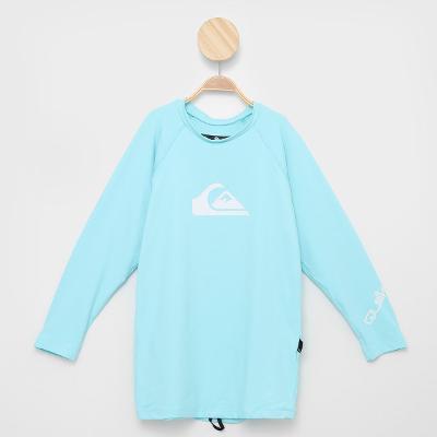 Camiseta Juvenil Quiksilver Surf All Times Masculina