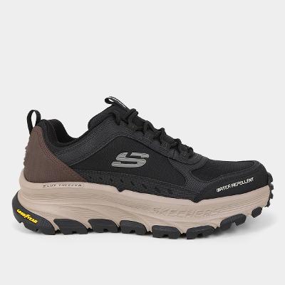Tênis Couro Skechers D'Lux Trekker Masculino