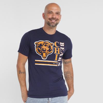 Camiseta Nike NFL Chicago Bears Triblend Masculina