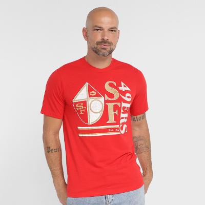 Camiseta Nike NFL San Francisco 49ers Triblend Logo Masculina