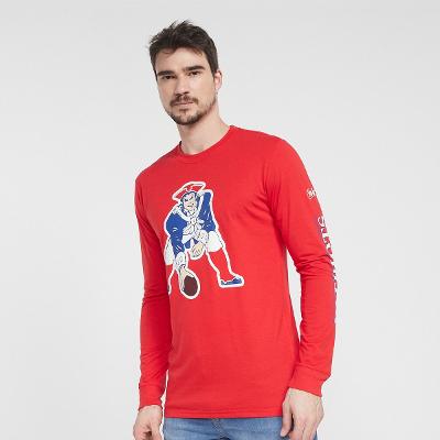 Camiseta NFL New England Patriots Nike Manga Longa Masculina
