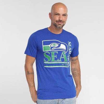 Camiseta Nike NFL Seattle Seahawks Triblend Logo Masculina