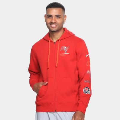 Moletom Nike NFL Tampa Bay Buccaneers Legacy Fz C/ Capuz Masculino