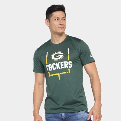 Camiseta Nike NFL Green Bay Packers Legend Goal Post Masculina