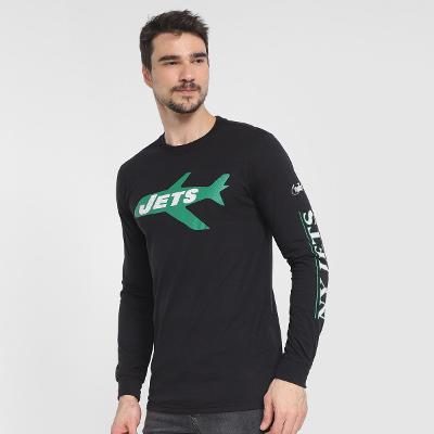 Camiseta Nike NFL New York Jets Fashion Manga Longa Masculina