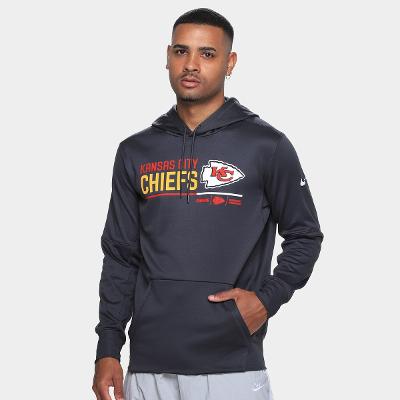 Moletom Nike NFL Kansas City Chiefs Therma C/ Capuz Masculino