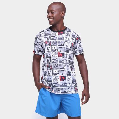 Camiseta Qix Print Sublimado Skull