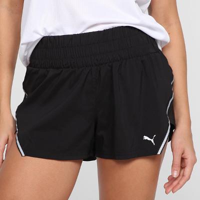 Short Puma Run Woven 3" Feminino