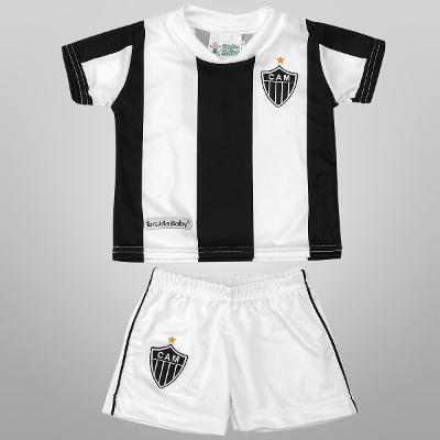 Conjunto Atlético Mineiro Sublimado Infantil