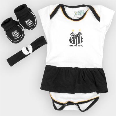 Conjunto Santos Infantil c/ 3 peças