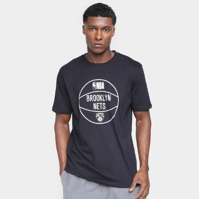 Camiseta New Era NBA Brooklyn Nets I Core  Masculina
