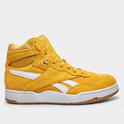 Tênis Couro Reebok BB 4000 II Cano Médio Masculino